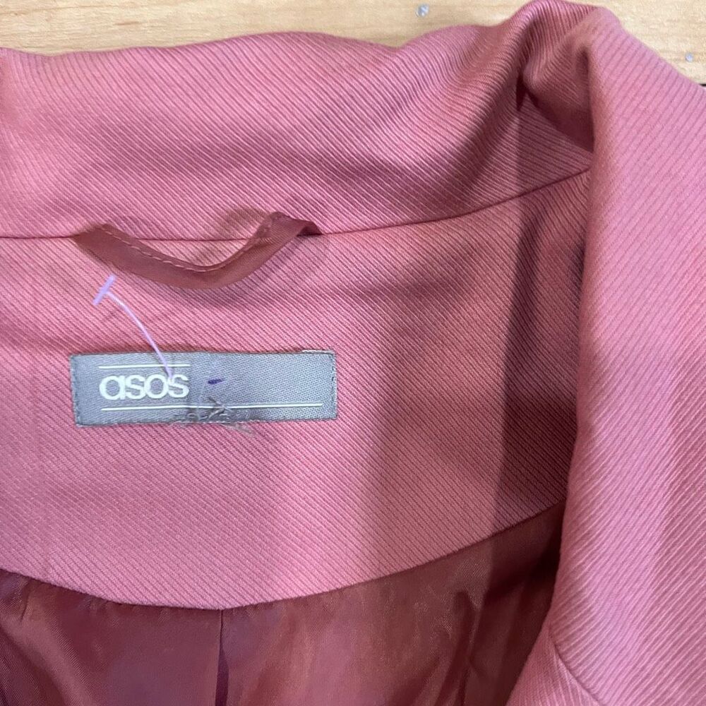 Asos oversized pink blazer size 8 - Picture 5 of 5